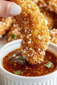 Crispy Coconut Chicken Tenders Photo