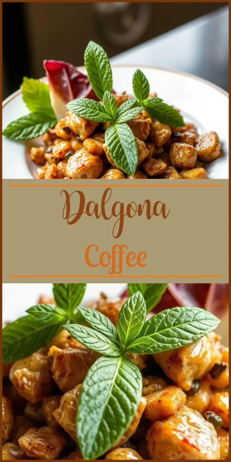 Dalgona Coffee Vertical Photo