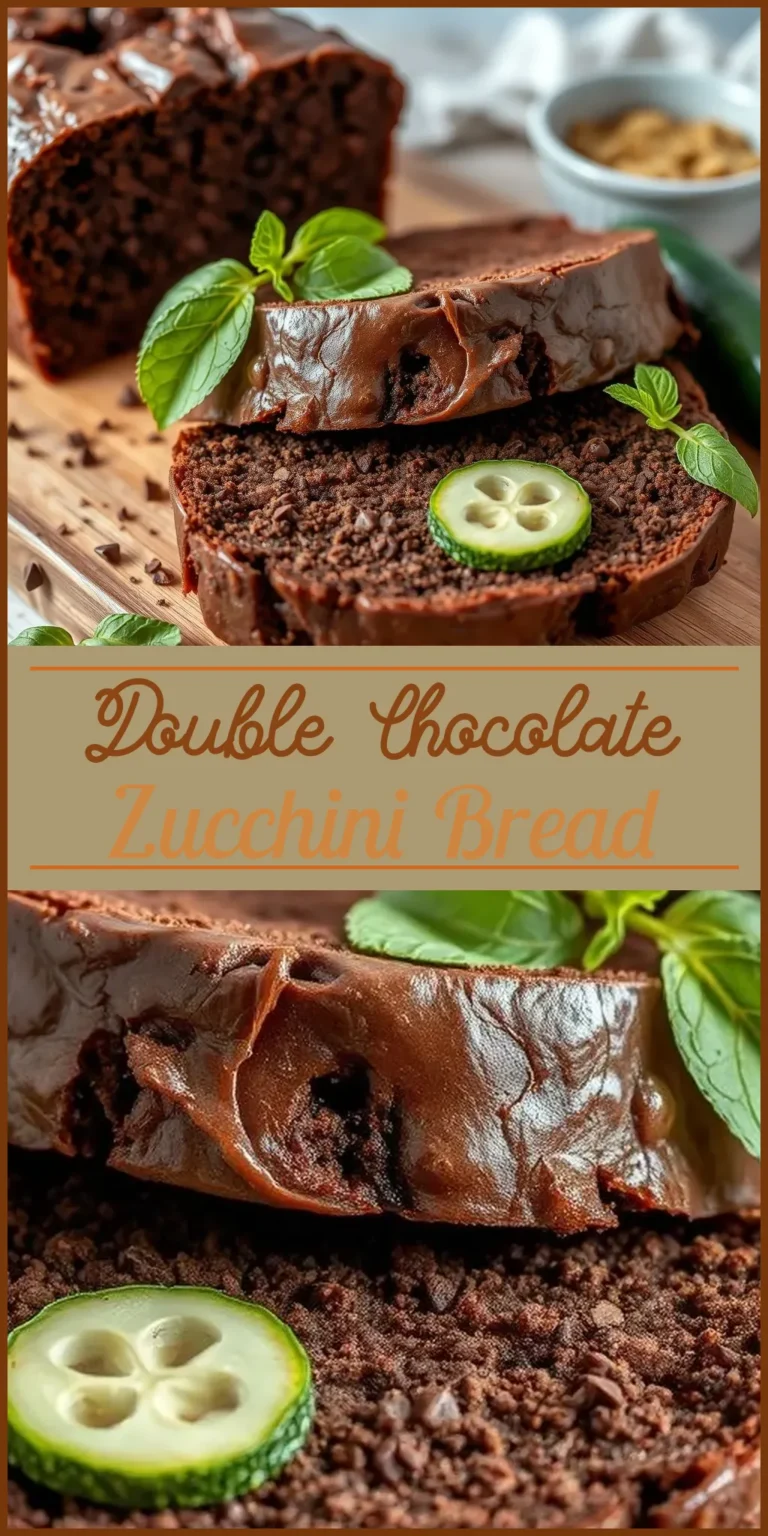 Double Chocolate Zucchini Bread Vertical Photo