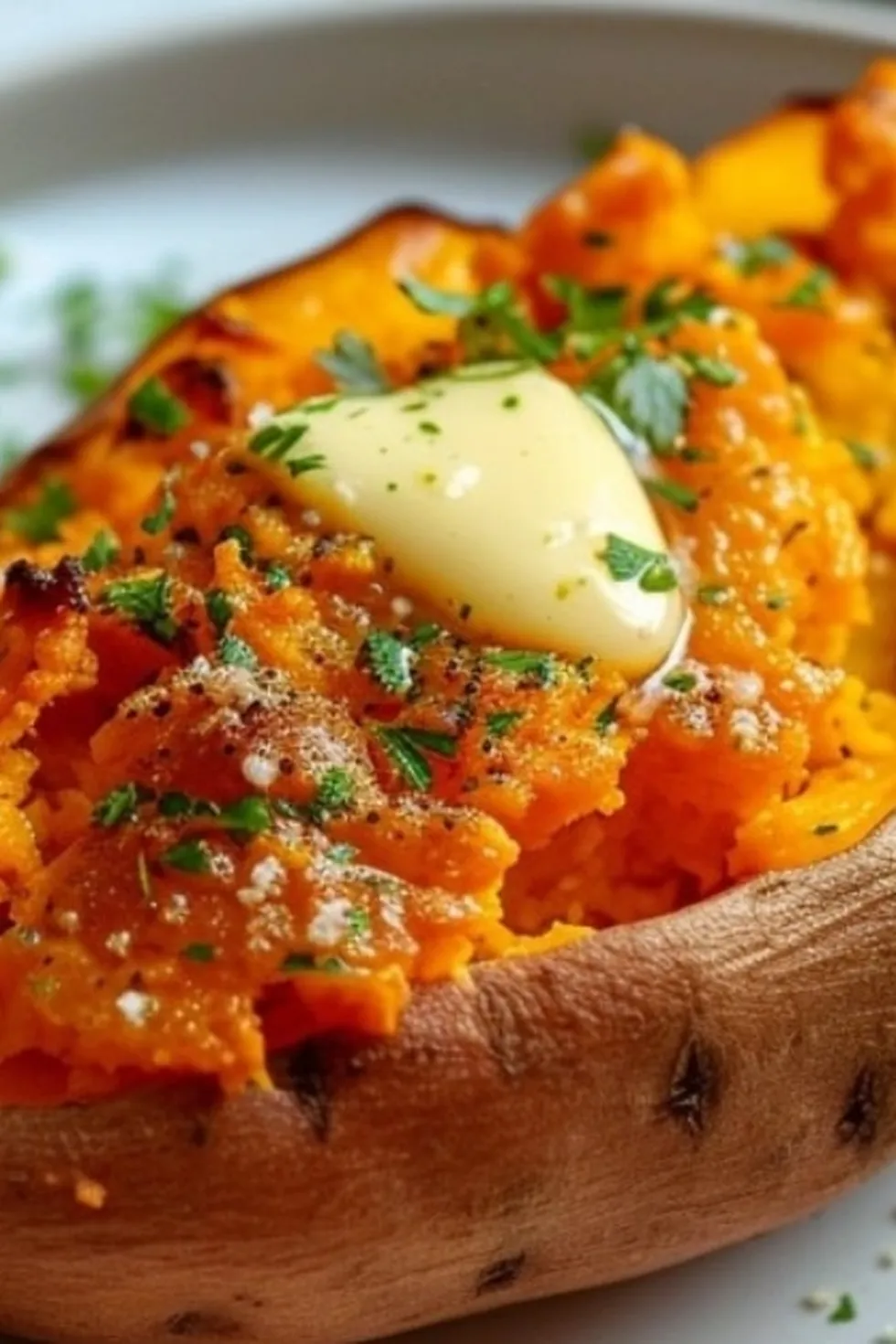 Easy Air Fryer Baked Sweet Potato Photo