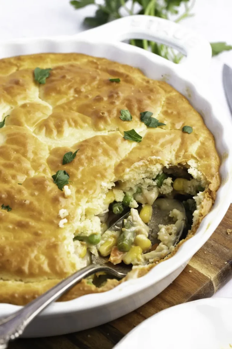 Easy Homemade Chicken Pot Pie Photo