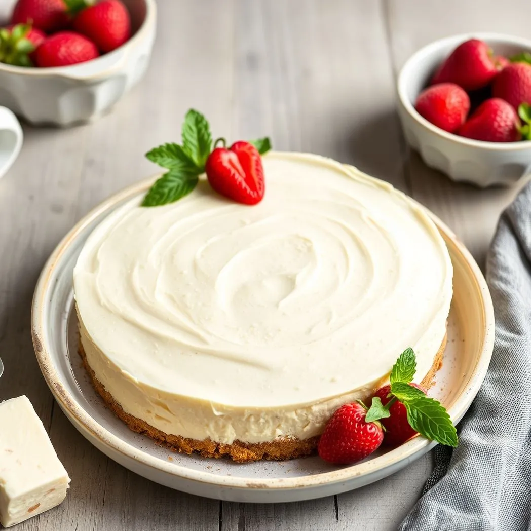 Easy White Chocolate Cheesecake Recipe