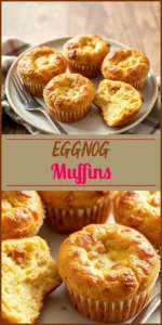 Eggnog Muffins Vertical Photo