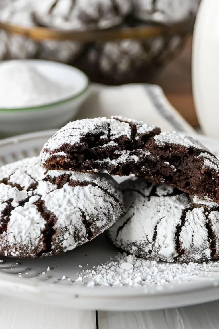 Fudge Crinkle Cookies with Cake Mix Photo