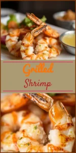 Grilled Shrimp Vertical Photo