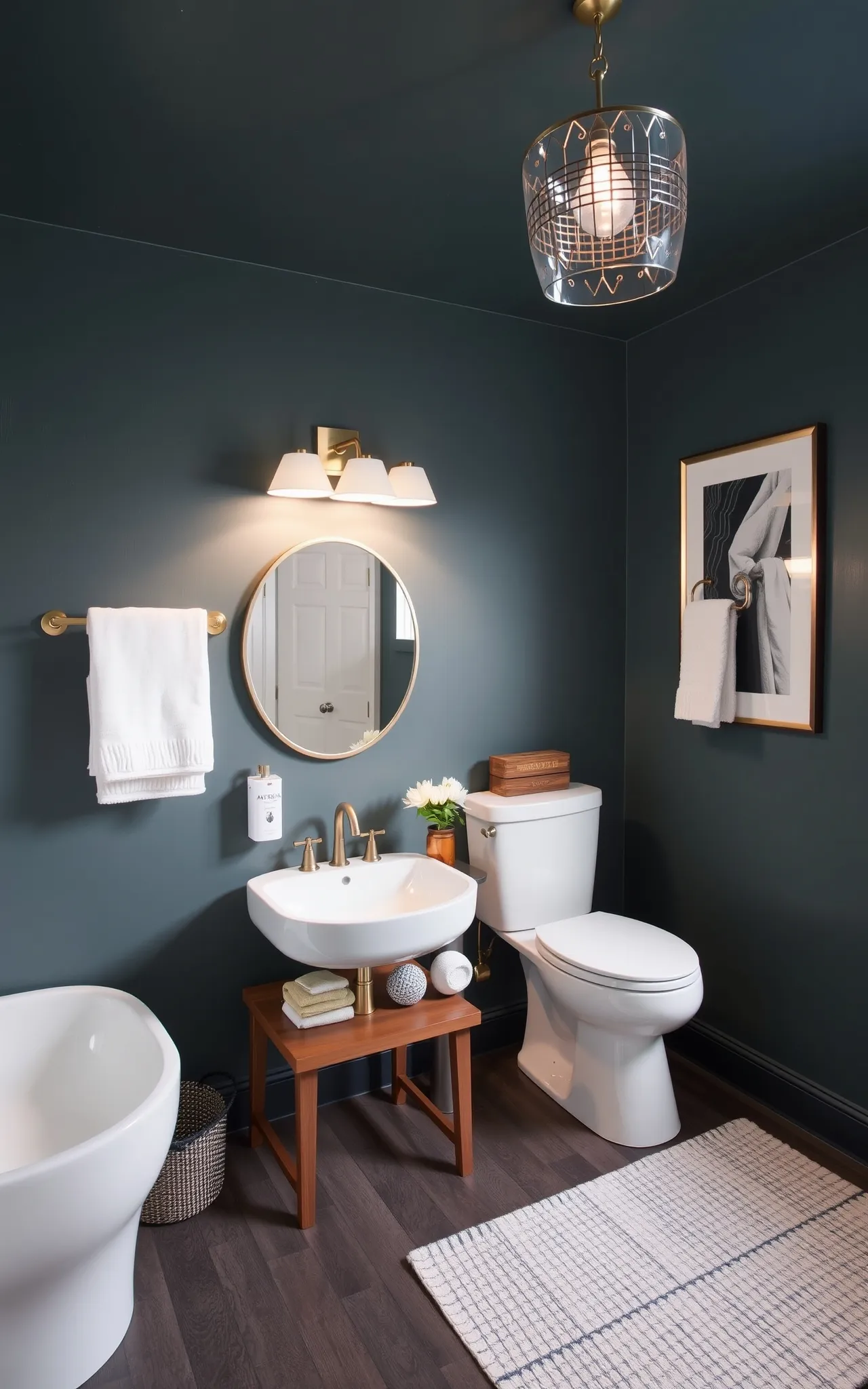 Half Bathroom Idea 1