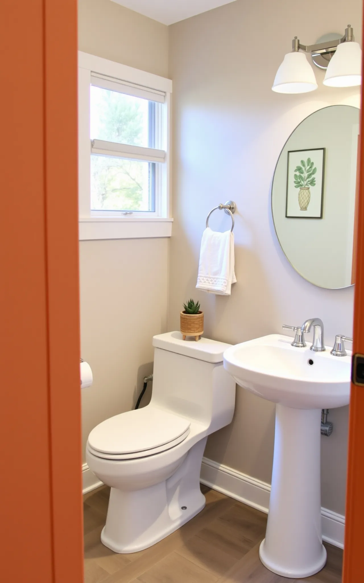 Half Bathroom Idea 17