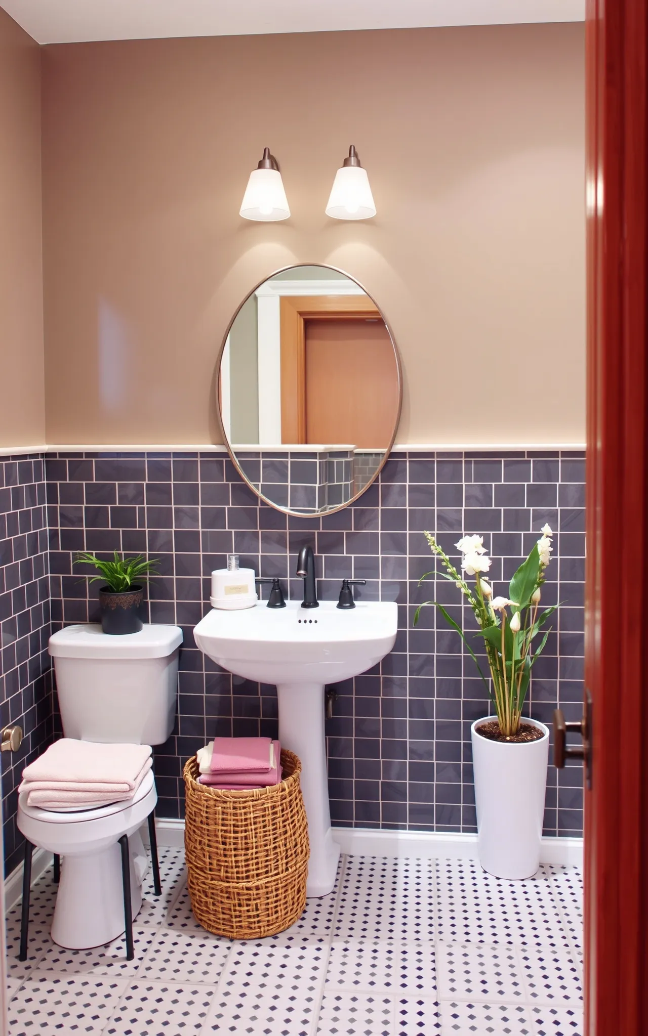 Half Bathroom Idea 21