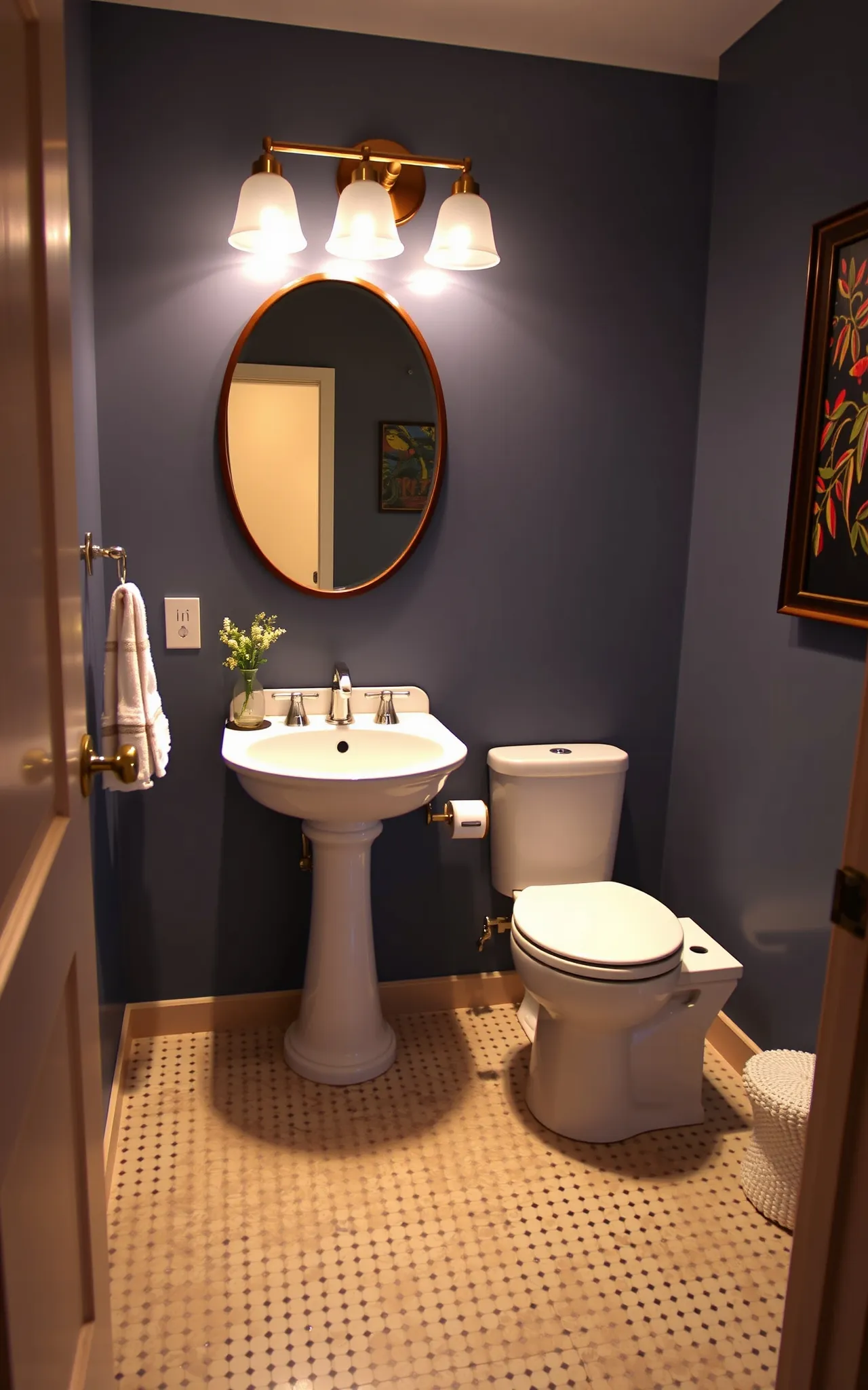 Half Bathroom Idea 27