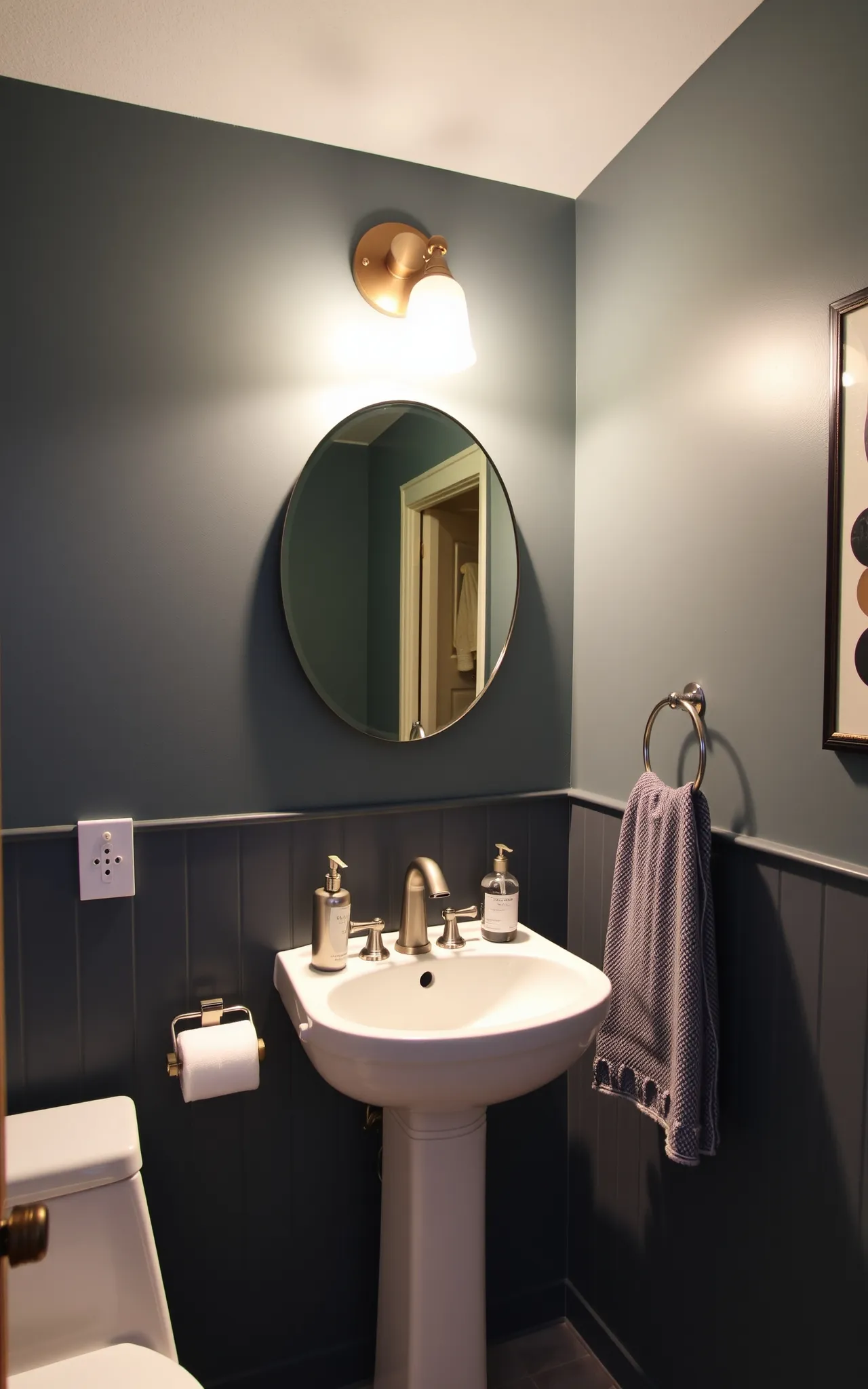 Half Bathroom Idea 9