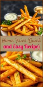 Home Fries (Quick and Easy Recipe) Vertical Photo