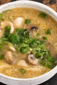 Hot and Sour Chicken Soup (Easy Recipe) Photo