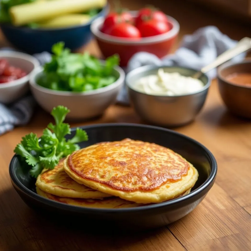 Jiffy Cornbread Pancakes (Easy Recipe)
