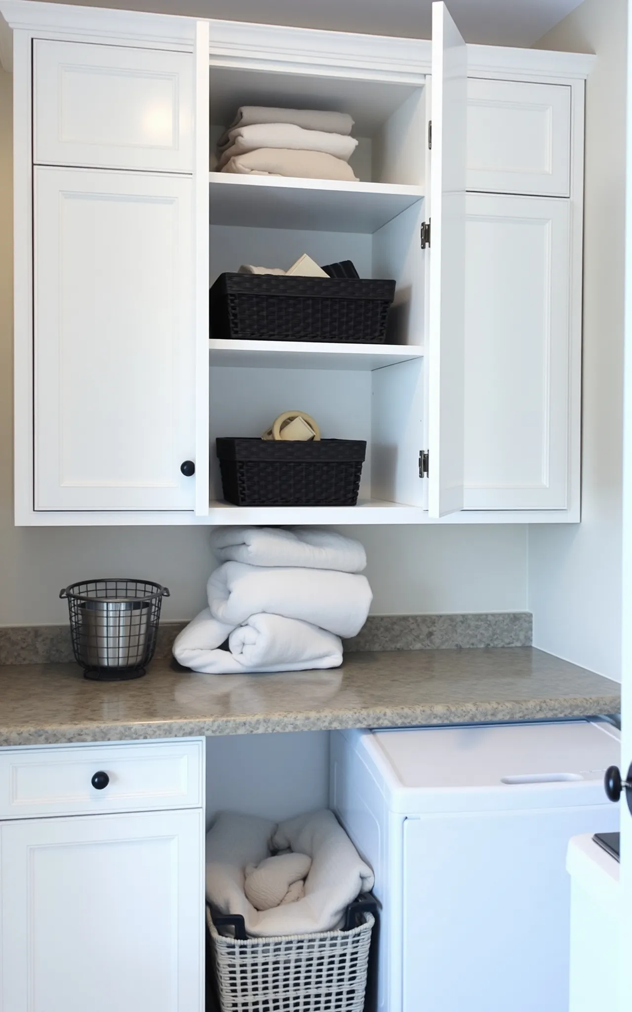 Laundry Room Cabinet Idea 11