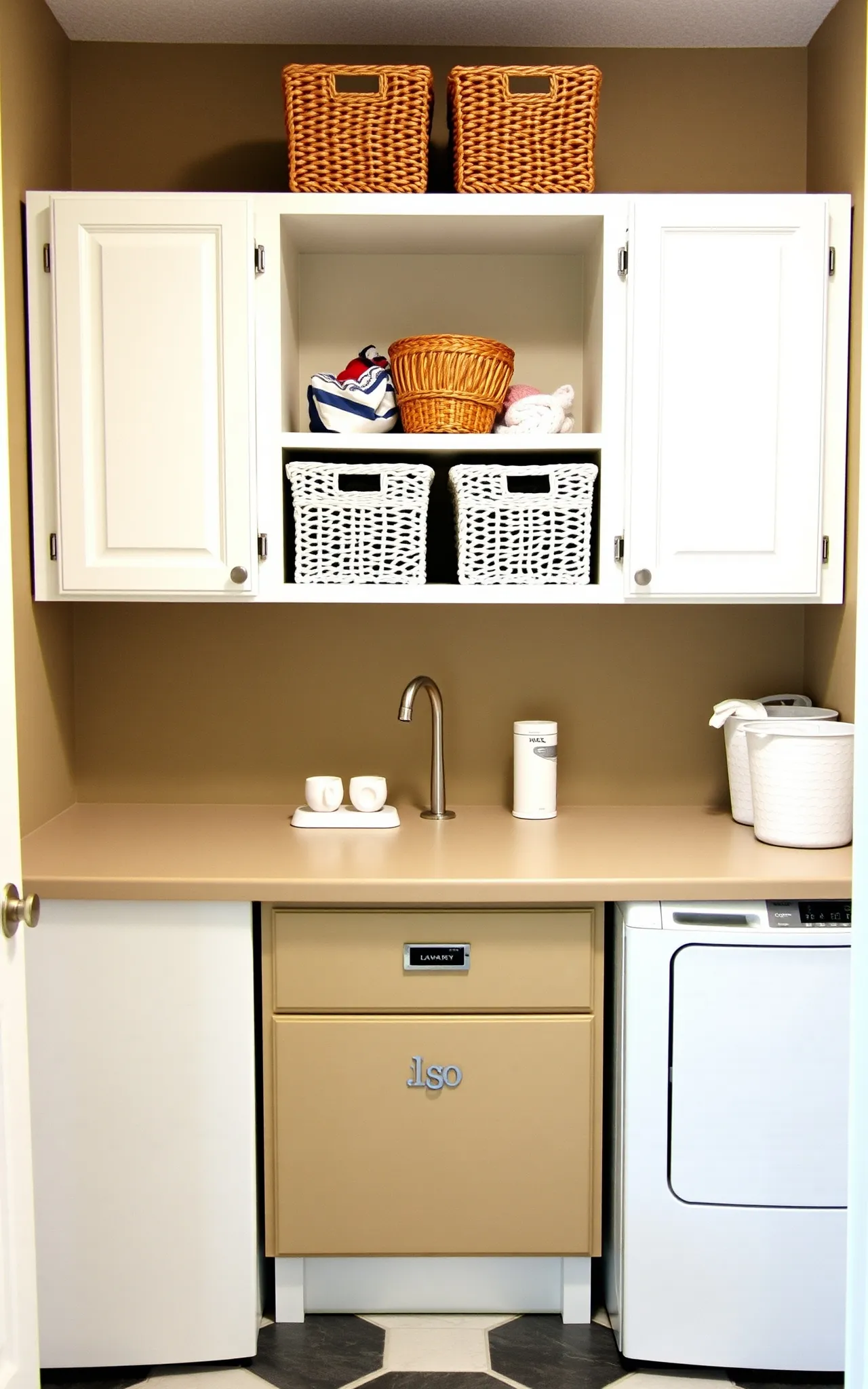 Laundry Room Cabinet Idea 15