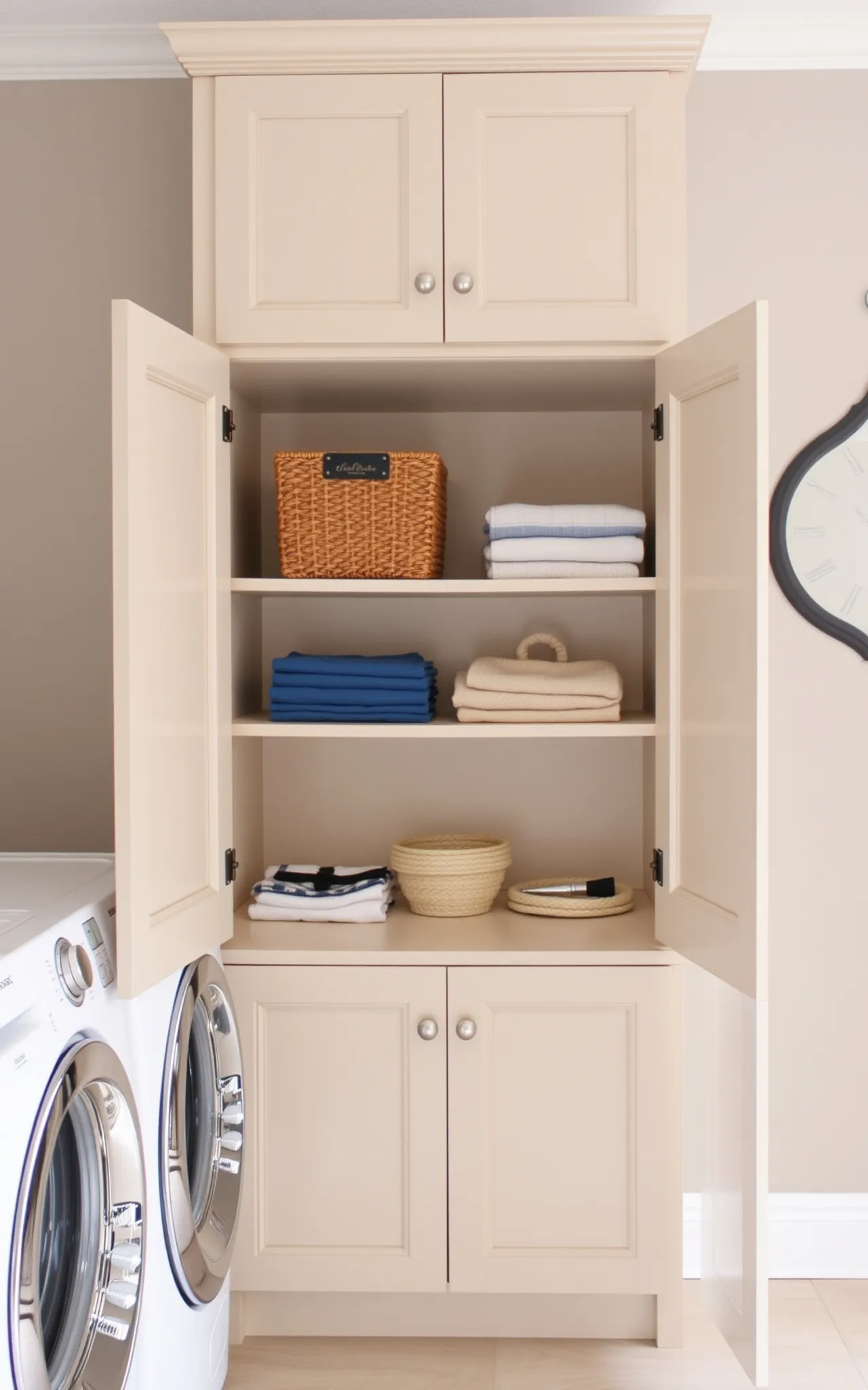 Laundry Room Cabinet Idea 18