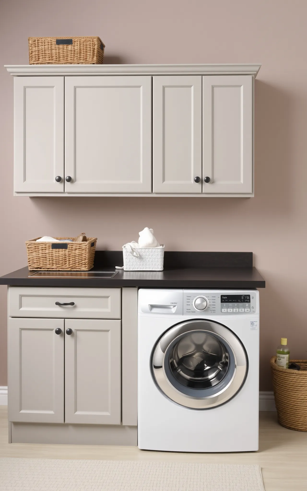 Laundry Room Cabinet Idea 23