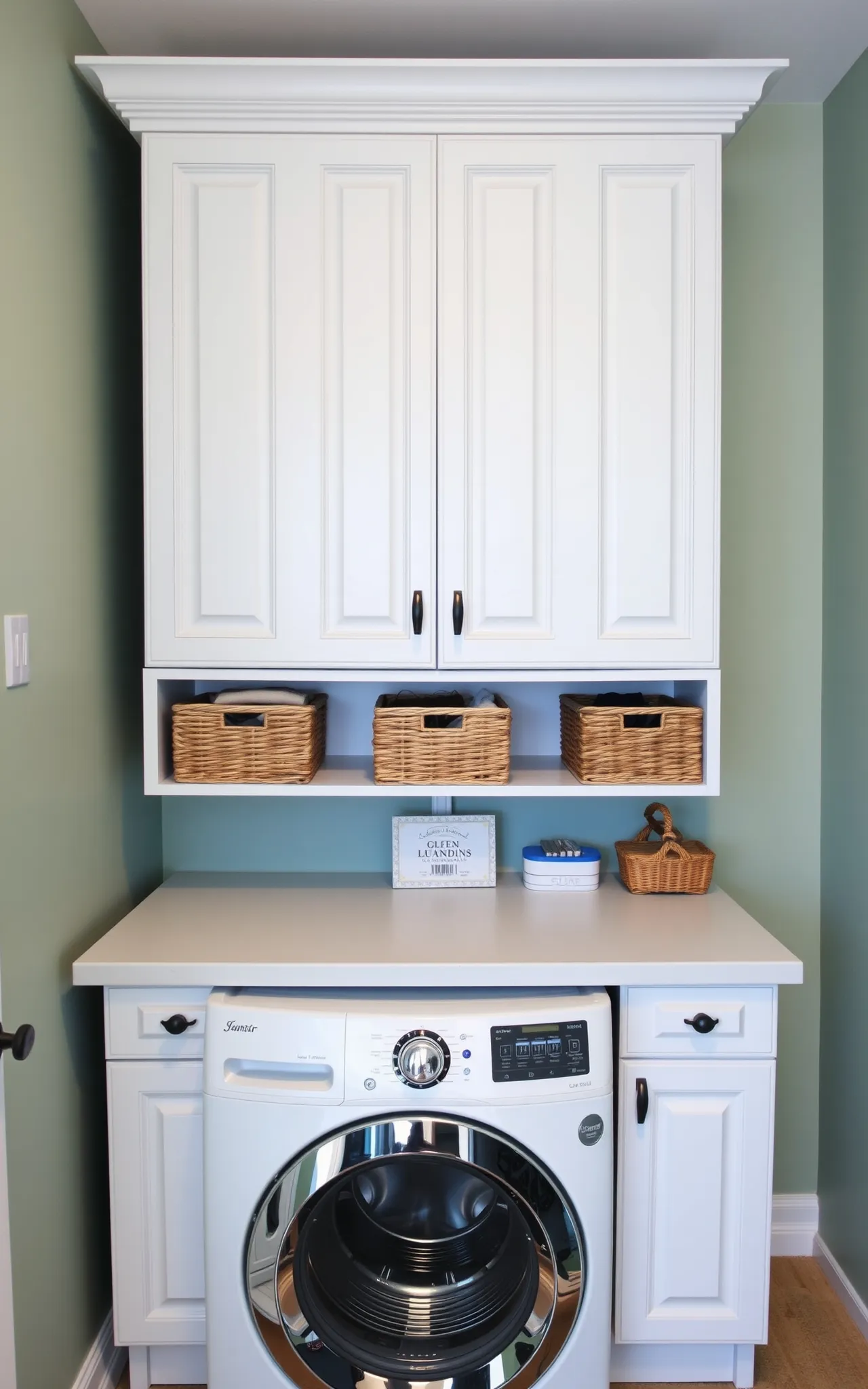 Laundry Room Cabinet Idea 7