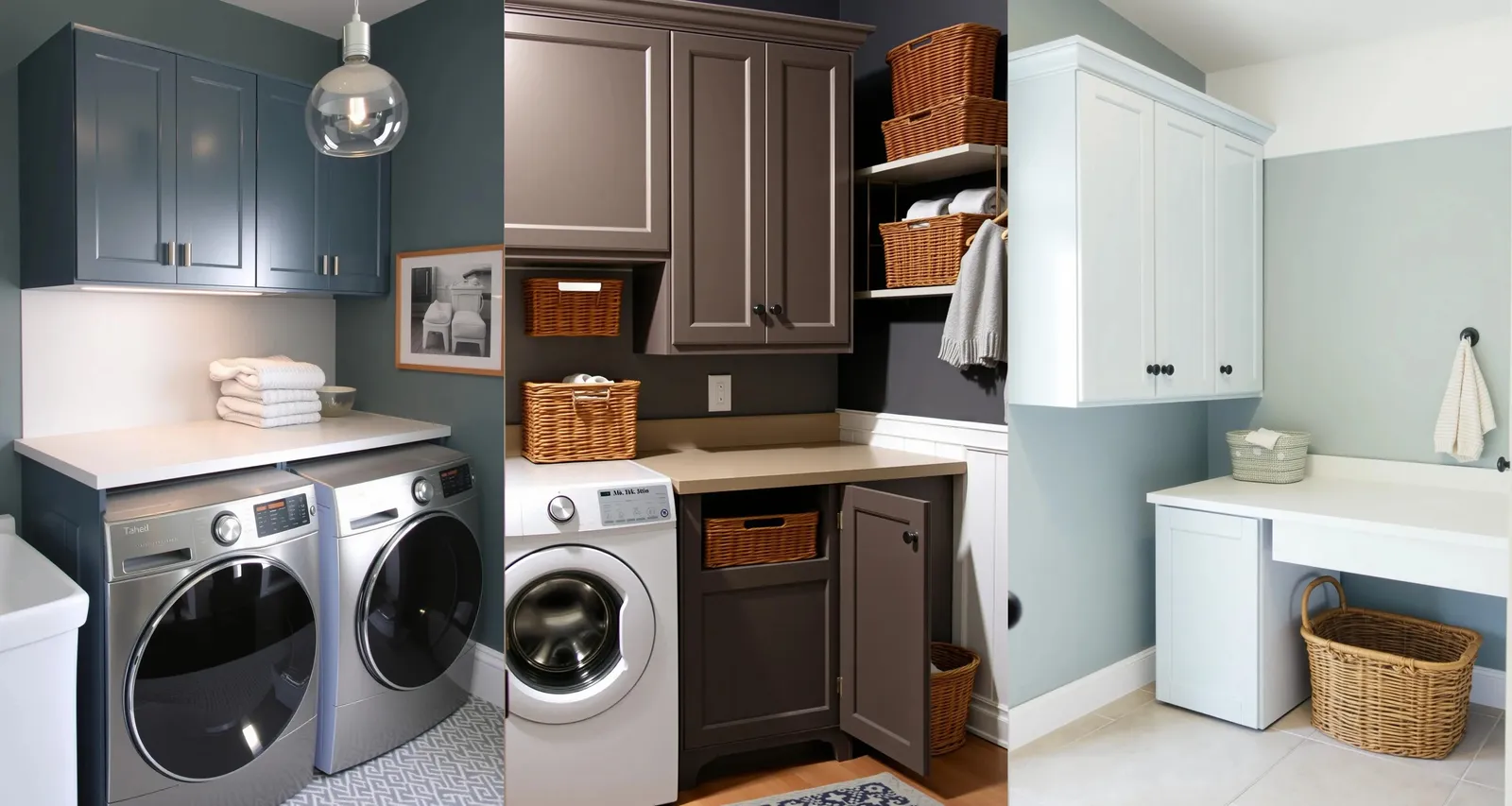 Laundry Room Cabinet Idea Photo