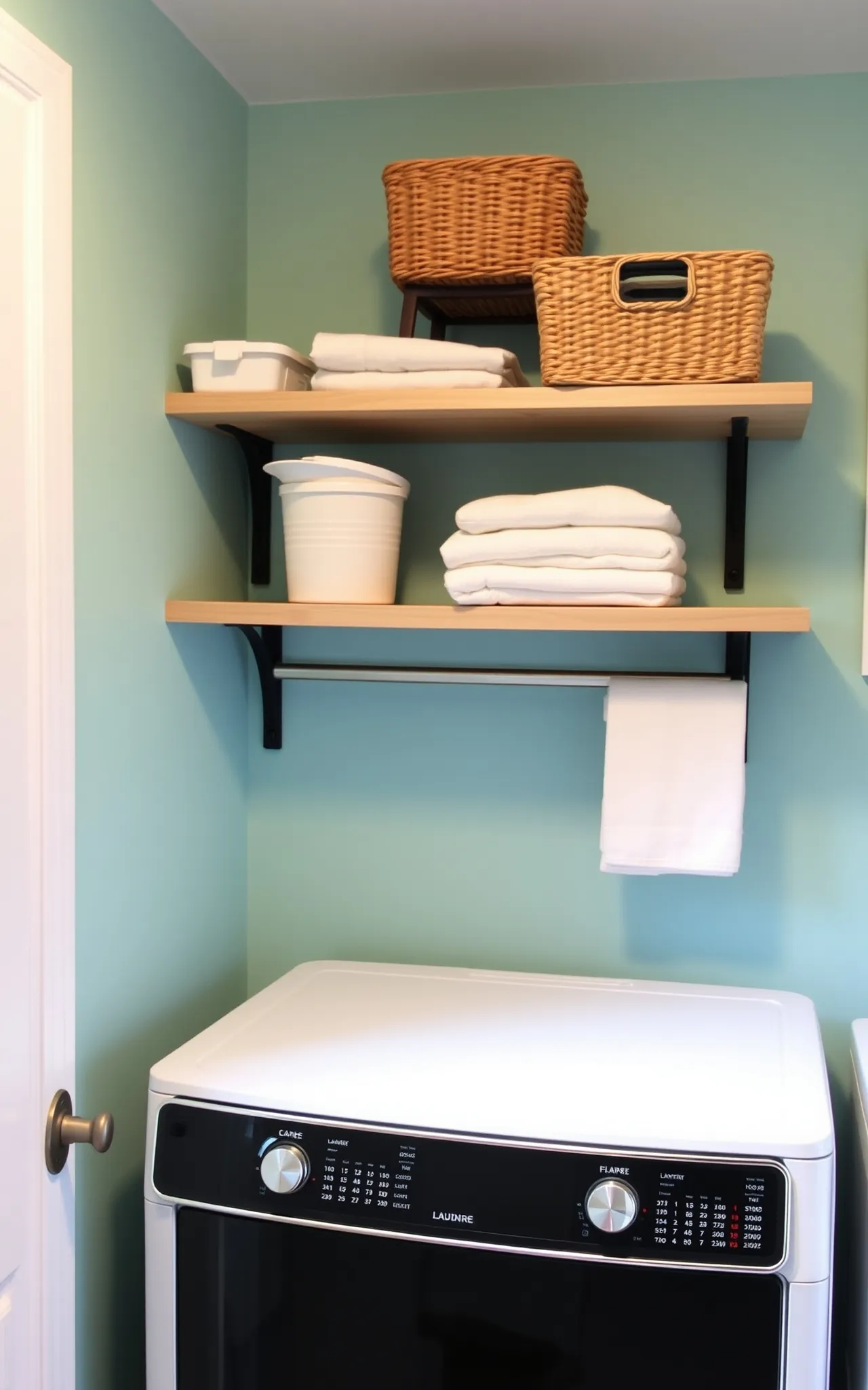 Laundry Room Shelving Idea 1