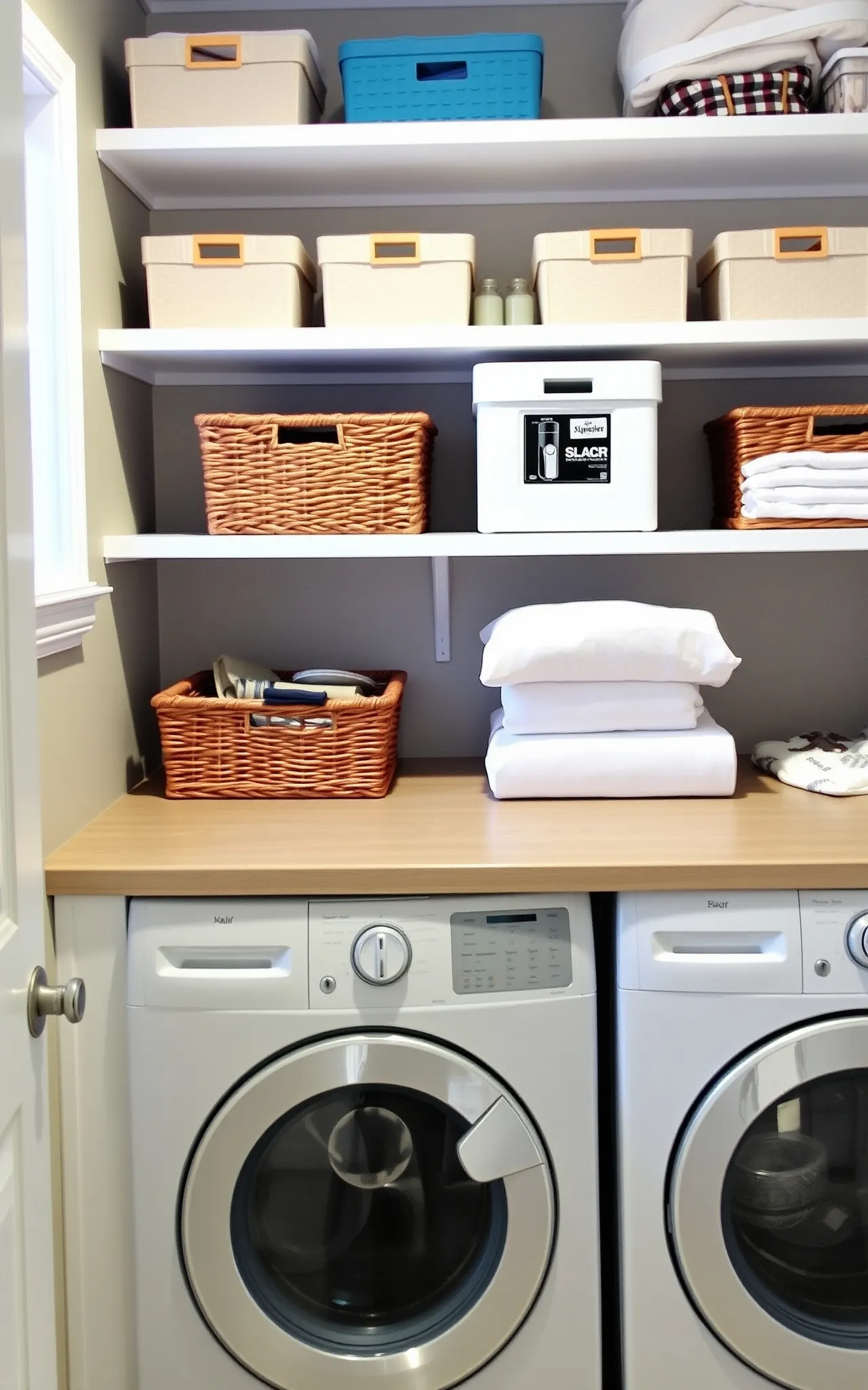 Laundry Room Shelving Idea 10