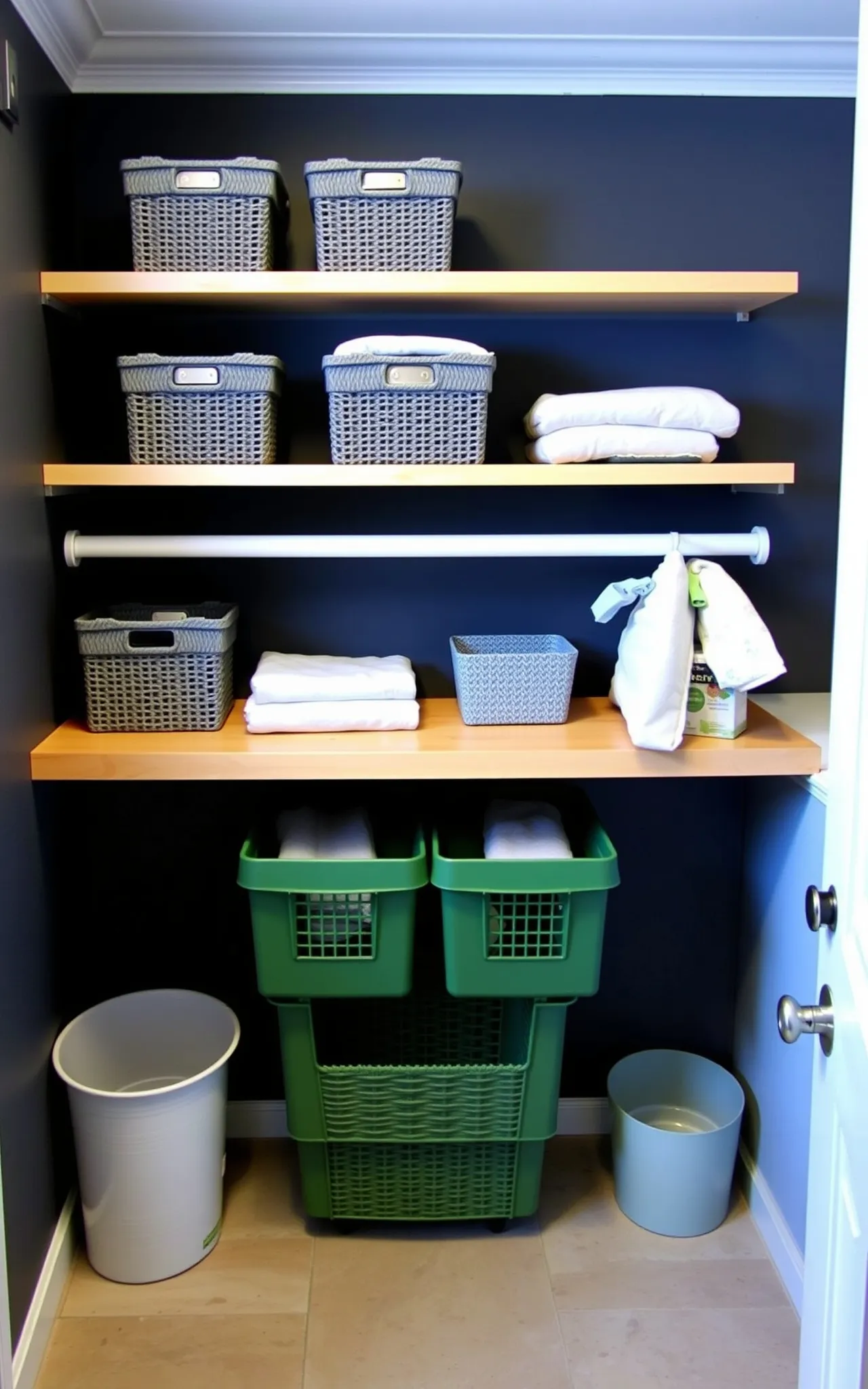 Laundry Room Shelving Idea 13