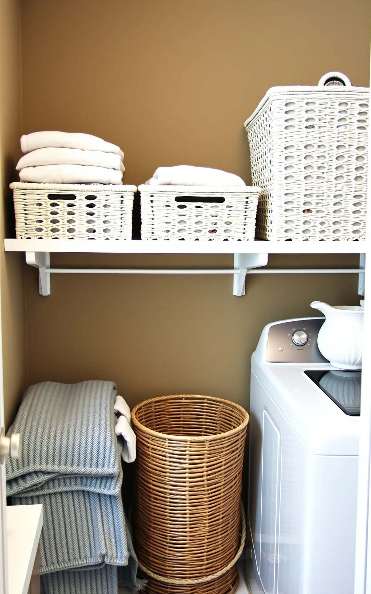 Laundry Room Shelving Idea 15