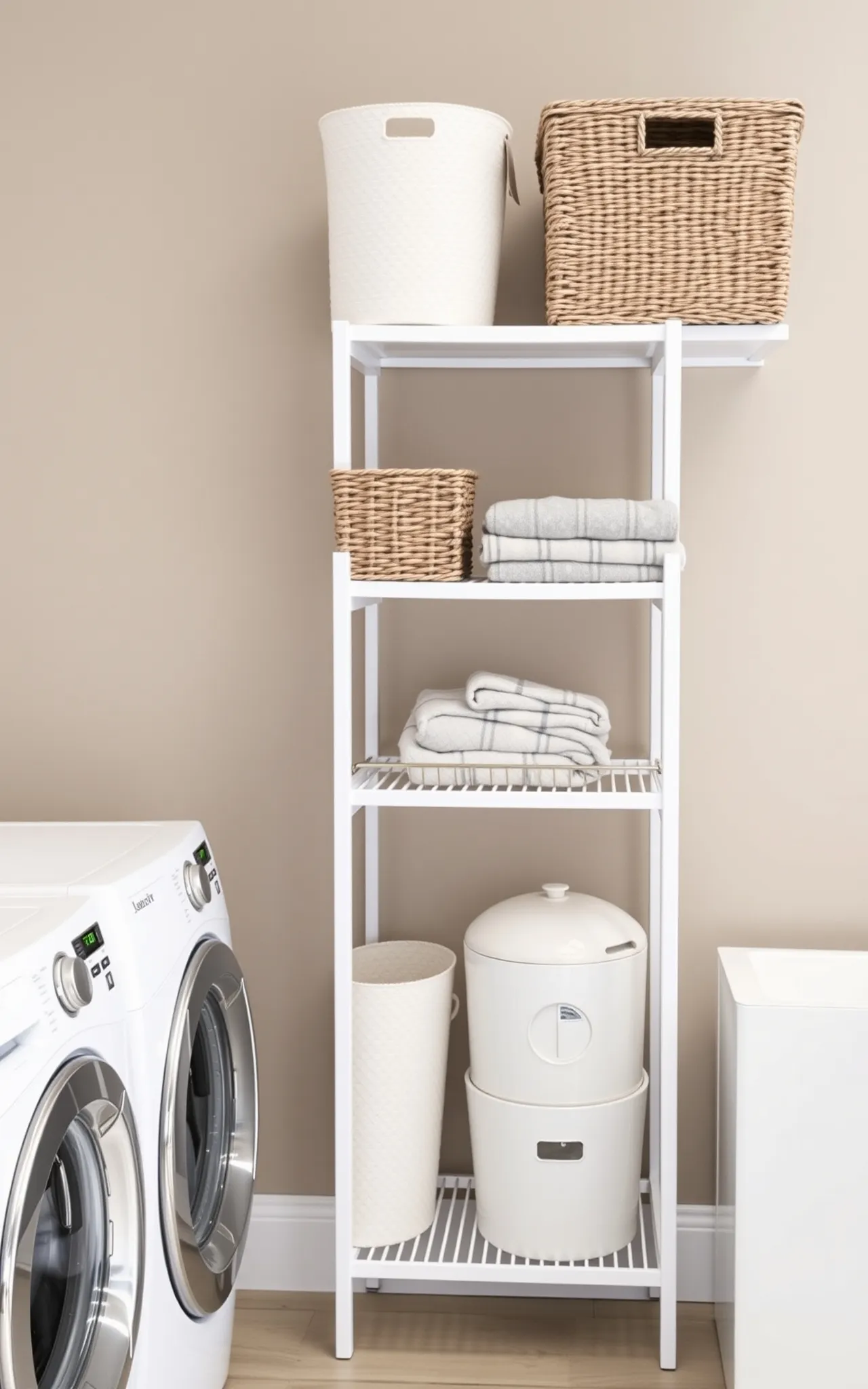 Laundry Room Shelving Idea 18