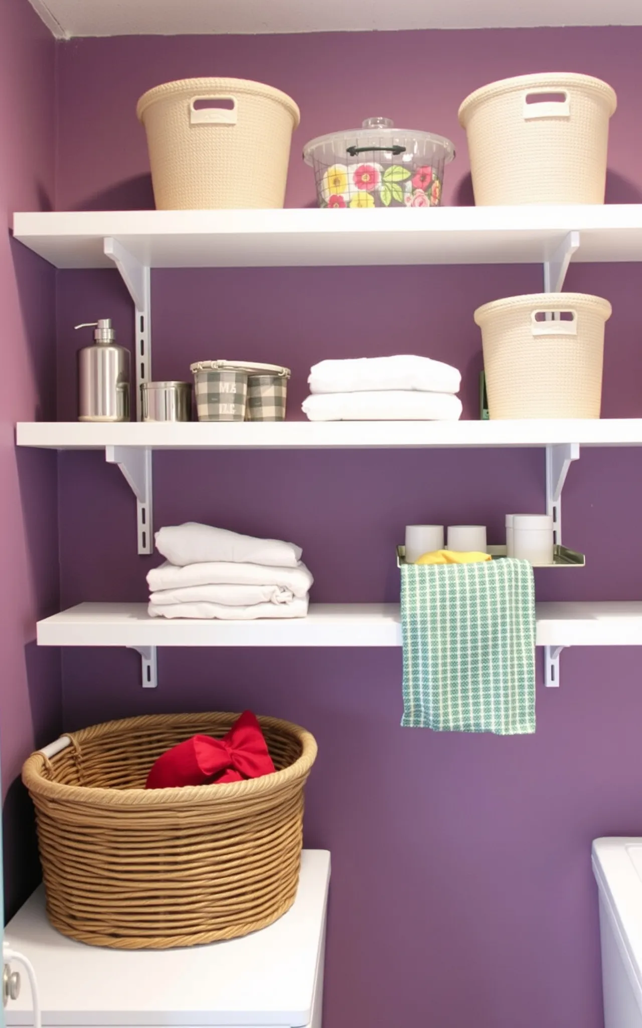 Laundry Room Shelving Idea 21