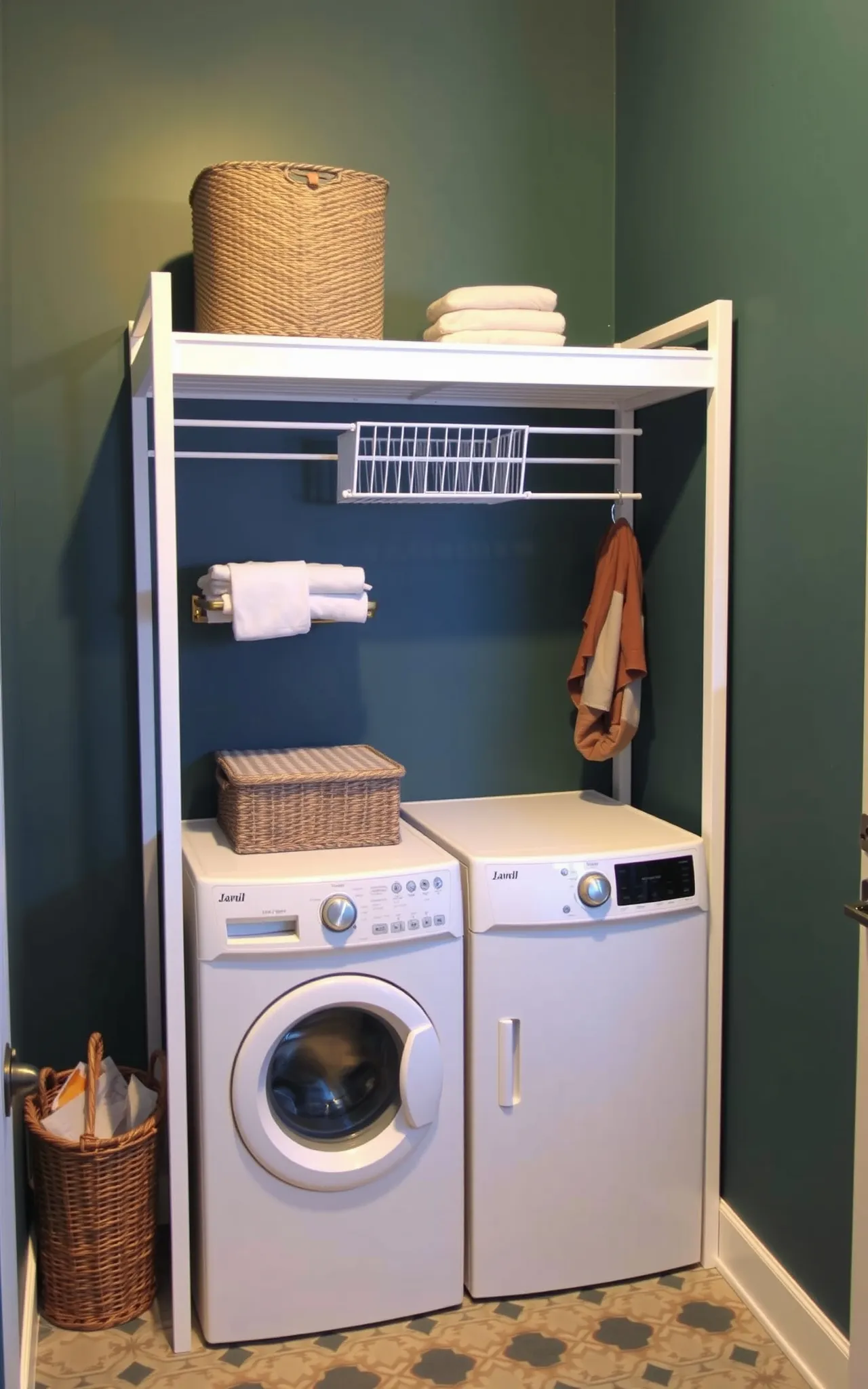 Laundry Room Shelving Idea 22