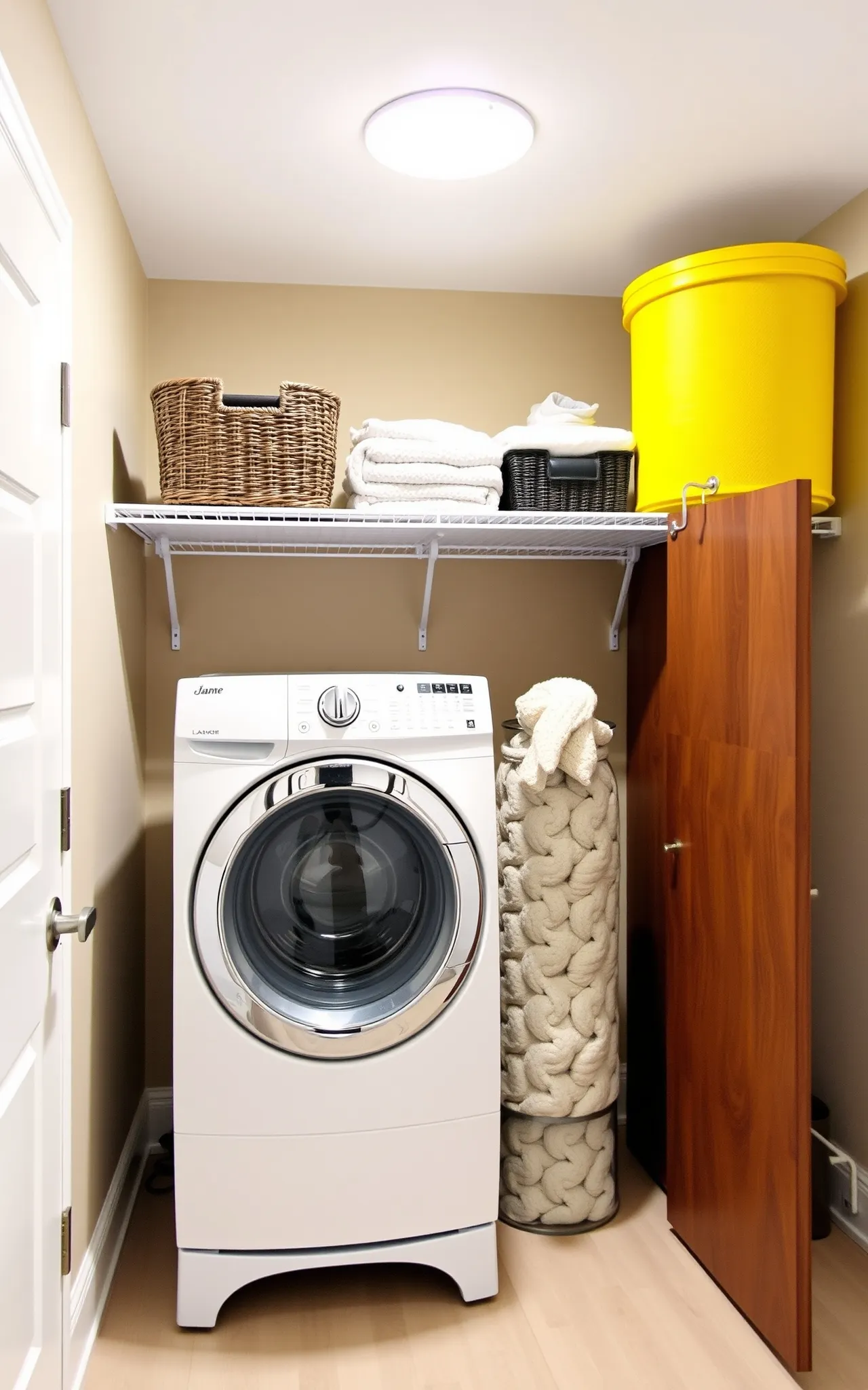 Laundry Room Shelving Idea 24