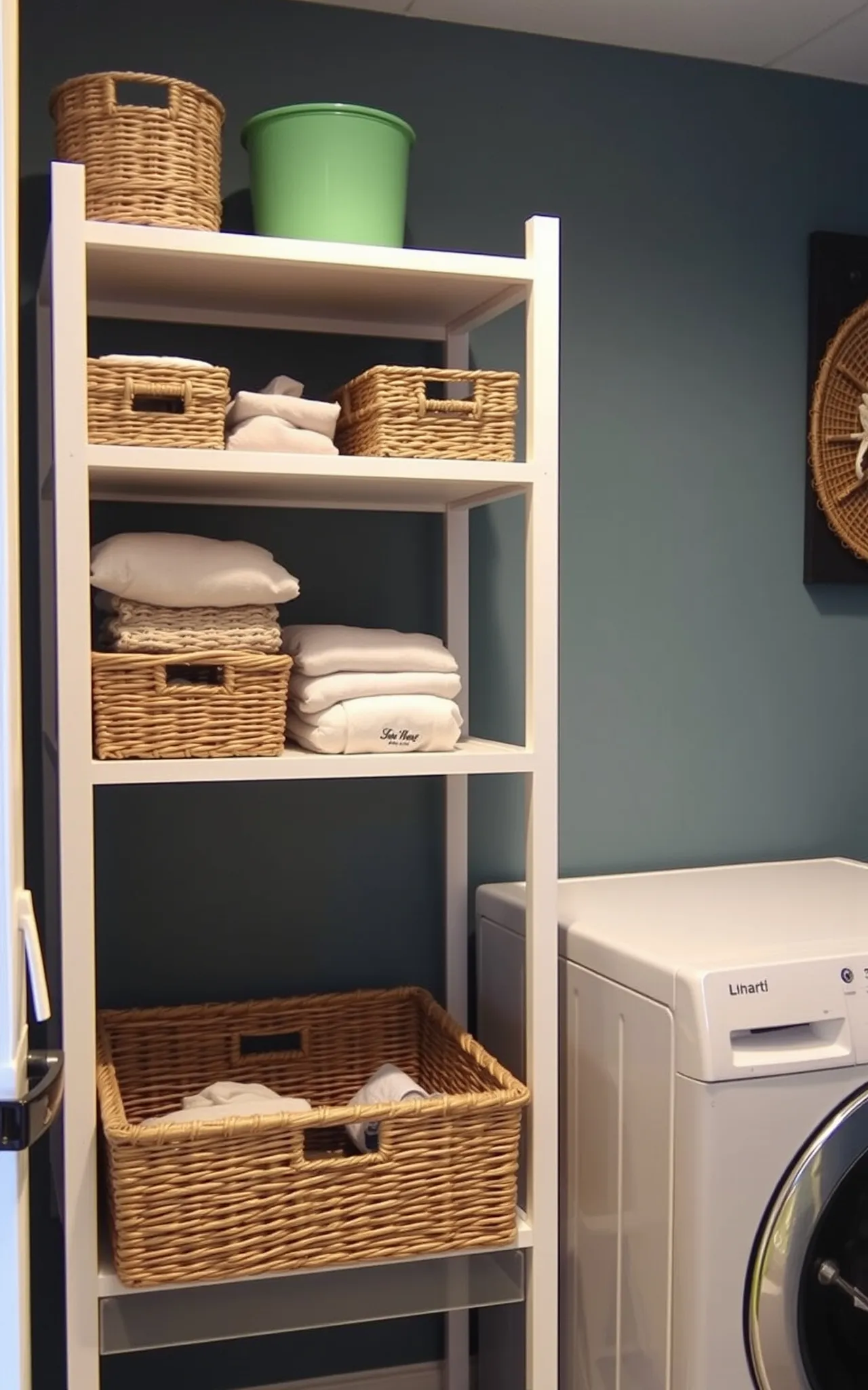 Laundry Room Shelving Idea 27