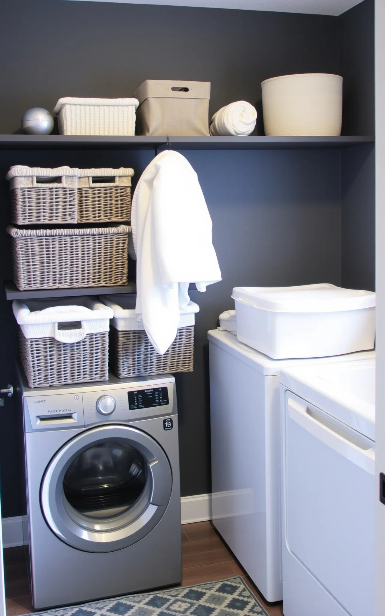 Laundry Room Shelving Idea 5