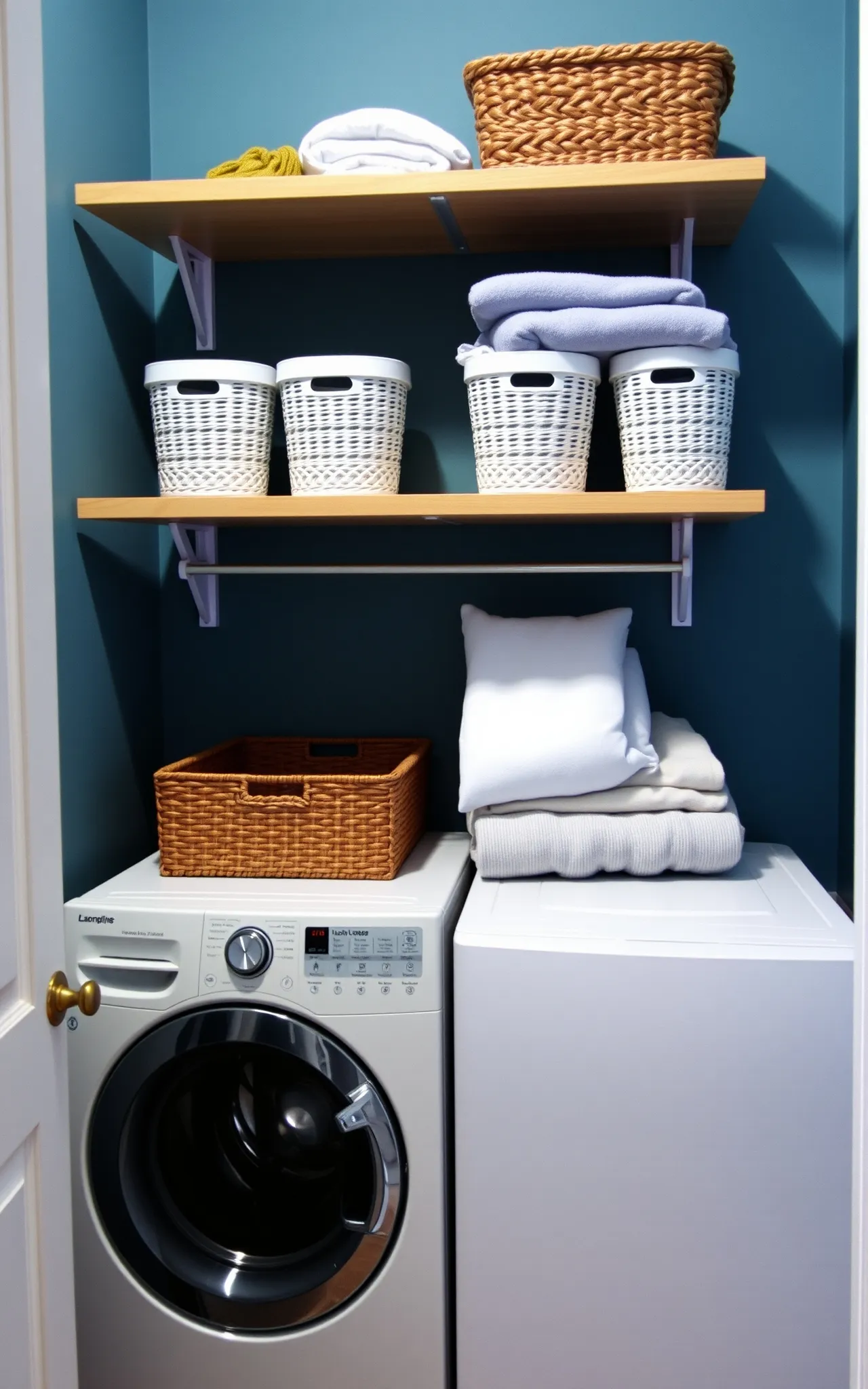 Laundry Room Shelving Idea 6