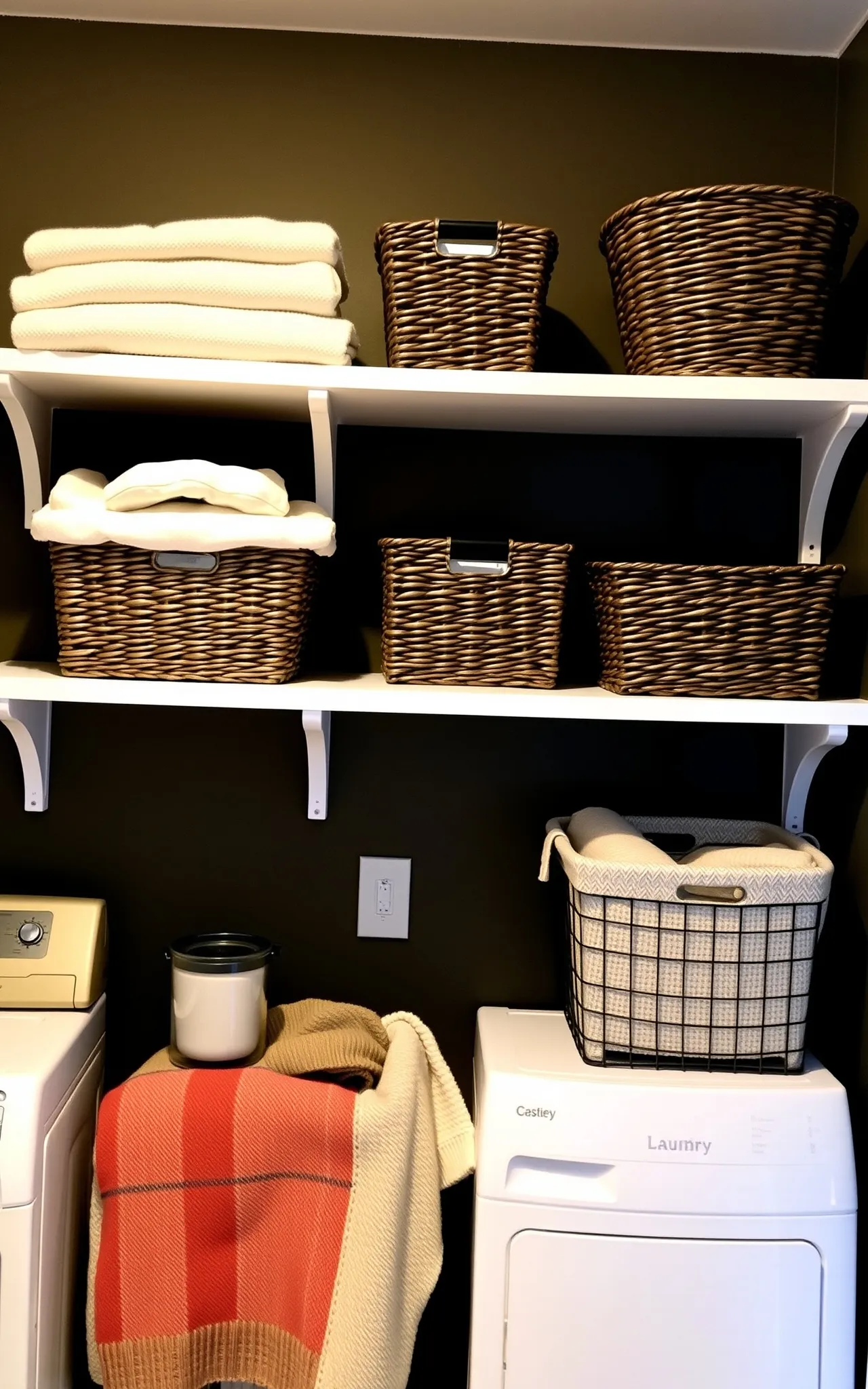 Laundry Room Shelving Idea 9