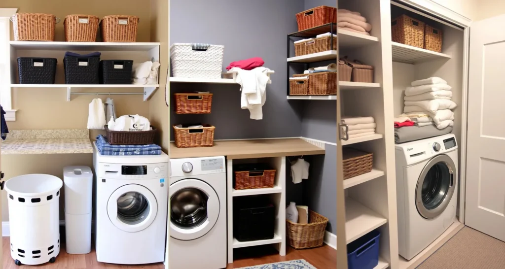 Laundry Room Storage Idea Photo