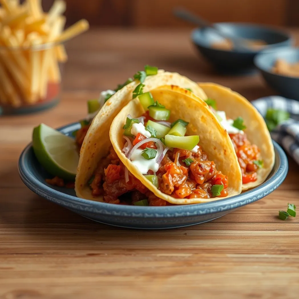 Leftover Sloppy Joes Tacos