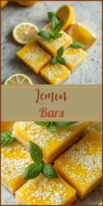 Lemon Bars Vertical Photo