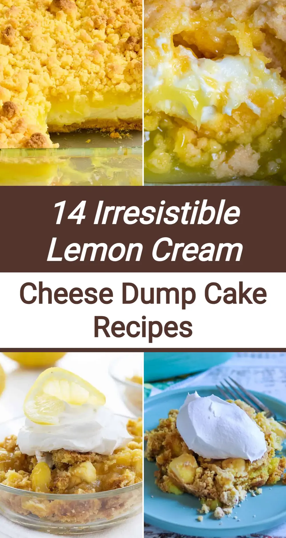 Photo of Lemon Cream Cheese Dump Cake