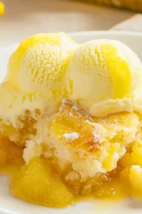 Lemon Cream Cheese Dump Cake Photo