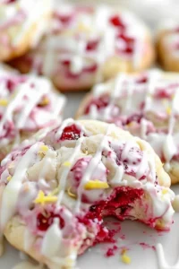 Lemon Raspberry Cookies Photo