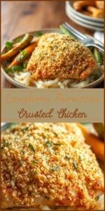 Longhorn Parmesan Crusted Chicken Vertical Photo