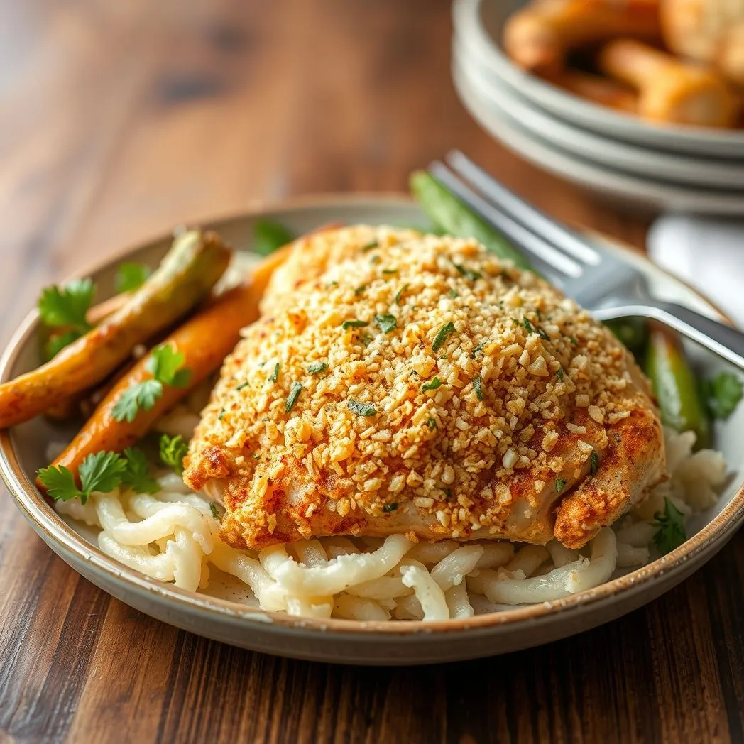 Longhorn Parmesan Crusted Chicken