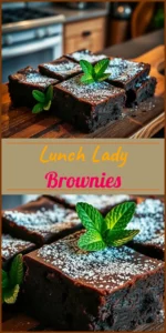 Lunch Lady Brownies Vertical Photo