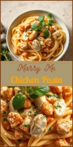 Marry Me Chicken Pasta Vertical Photo