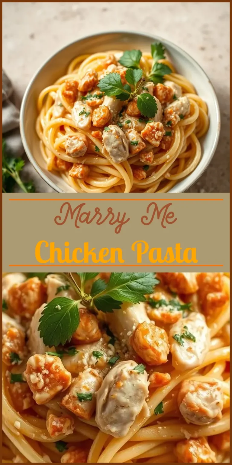 Marry Me Chicken Pasta Vertical Photo