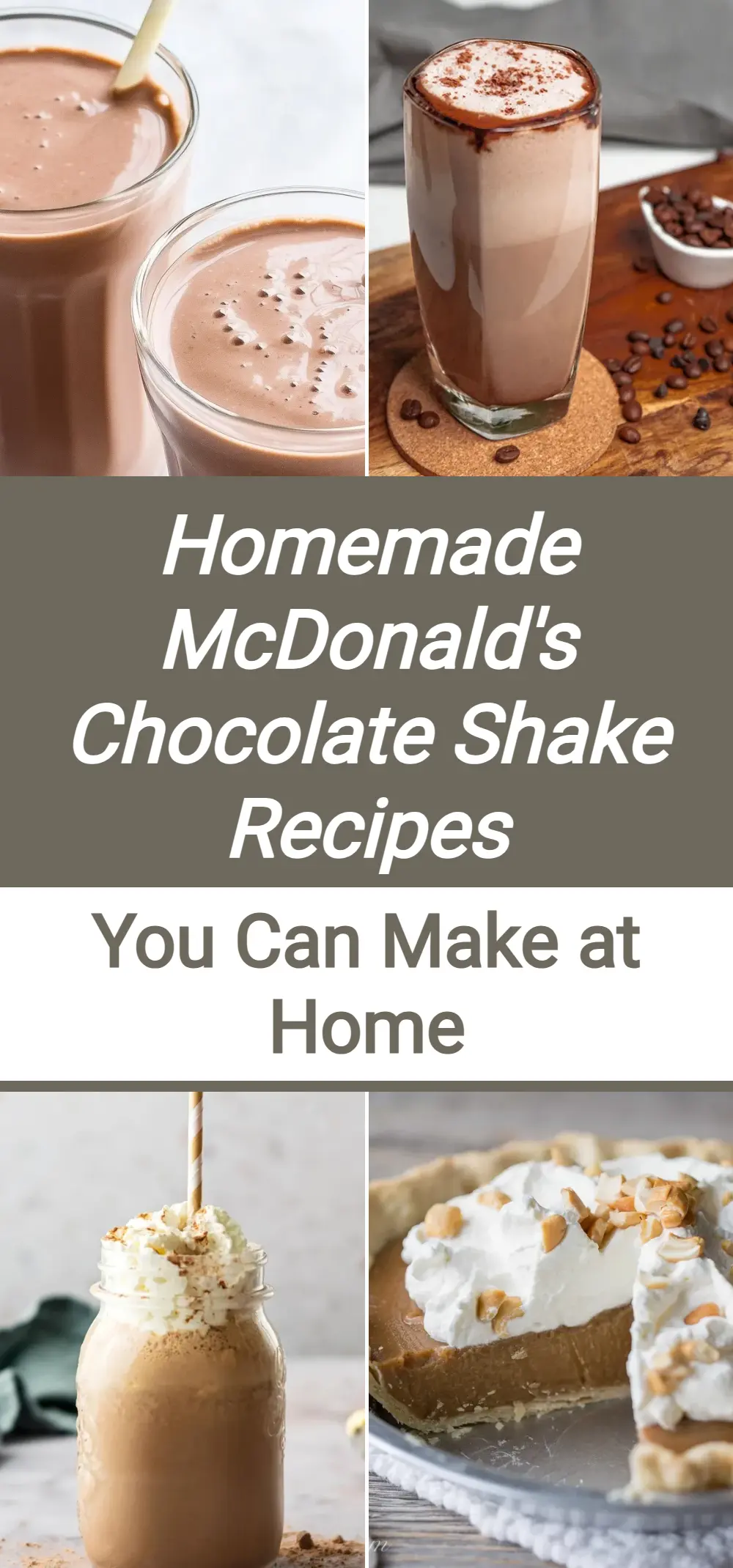 Photo of McDonald’s Chocolate Shake Recipe