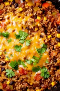 Mexican Beef and Rice Skillet Photo