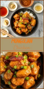 Mongolian Chicken Vertical Photo
