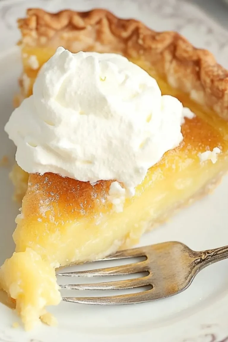 Old Fashioned Vinegar Pie Photo